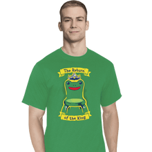 Load image into Gallery viewer, Daily_Deal_Shirts T-Shirts, Tall / Large / Sports Grey Froggy Chair Returns
