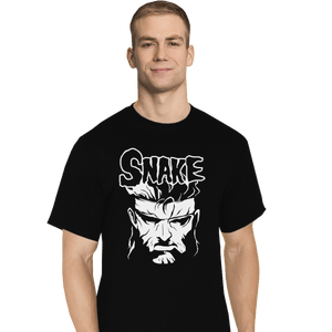Shirts T-Shirts, Tall / Large / Black The Snake Ghost