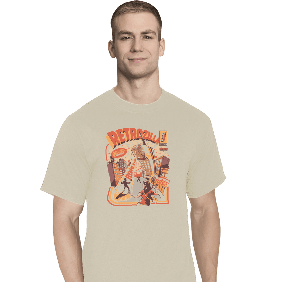 Shirts T-Shirts, Tall / Large / White Retro Phonezilla
