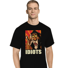 Load image into Gallery viewer, Daily_Deal_Shirts T-Shirts, Tall / Large / Black Idiots!
