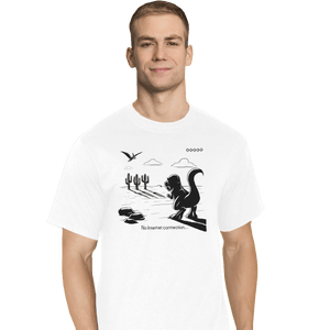 Shirts T-Shirts, Tall / Large / White T-Rex Run