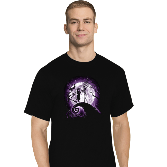 Secret_Shirts T-Shirts, Tall / Large / Black Moonlight Nightmare