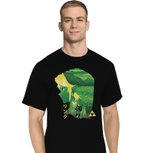 Load image into Gallery viewer, Shirts T-Shirts, Tall / Large / Black Hyrule Hero
