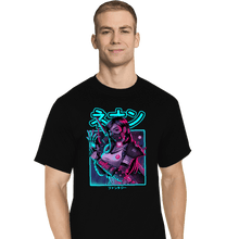 Load image into Gallery viewer, Shirts T-Shirts, Tall / Large / Black Neon Fantasy VII
