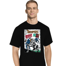 Load image into Gallery viewer, Daily_Deal_Shirts T-Shirts, Tall / Large / Black The Troopers
