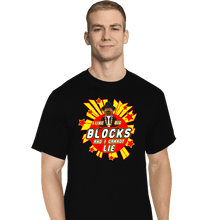 Load image into Gallery viewer, Secret_Shirts T-Shirts, Tall / Large / Black Big Blocks
