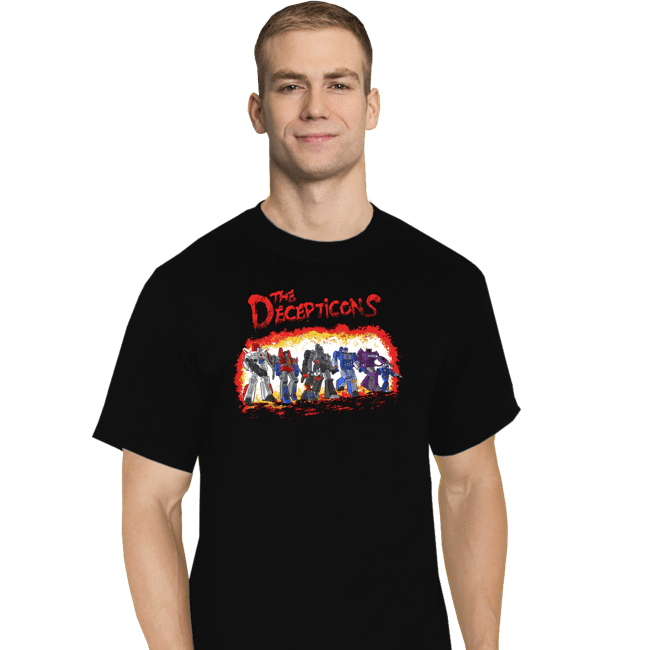 Daily_Deal_Shirts T-Shirts, Tall / Large / Black The Decepticons
