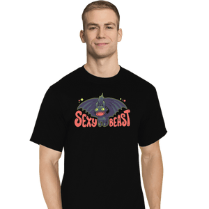 Shirts T-Shirts, Tall / Large / Black Sexy Beast