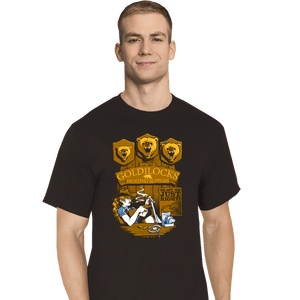 Secret_Shirts T-Shirts, Tall / Large / Black Goldilocks