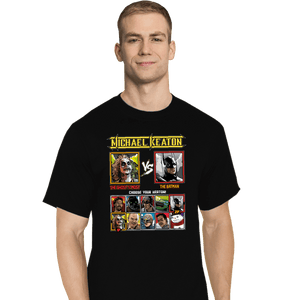 Daily_Deal_Shirts T-Shirts, Tall / Large / Black Michael Keaton