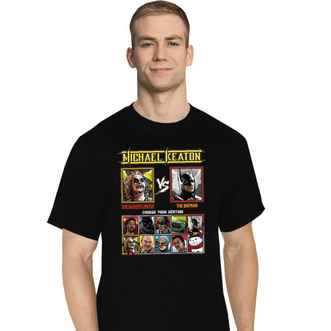 Daily_Deal_Shirts T-Shirts, Tall / Large / Black Michael Keaton