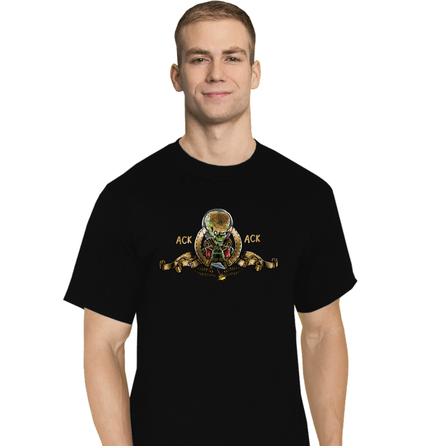 Secret_Shirts T-Shirts, Tall / Large / Black Martian Goldwyn Mayer