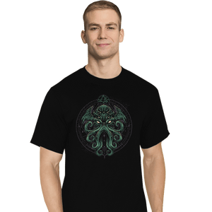 Shirts T-Shirts, Tall / Large / Black Great Cthulhu