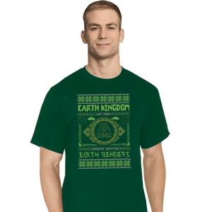 Shirts T-Shirts, Tall / Large / Charcoal Earth Kingdom Ugly Sweater