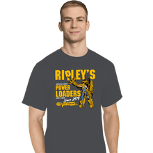 Load image into Gallery viewer, Secret_Shirts T-Shirts, Tall / Large / Charcoal Ripley&#39;s Power Loaders
