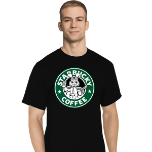 Shirts T-Shirts, Tall / Large / Black Starbucky Coffee