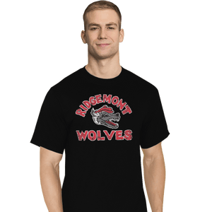Shirts T-Shirts, Tall / Large / Black Wolves