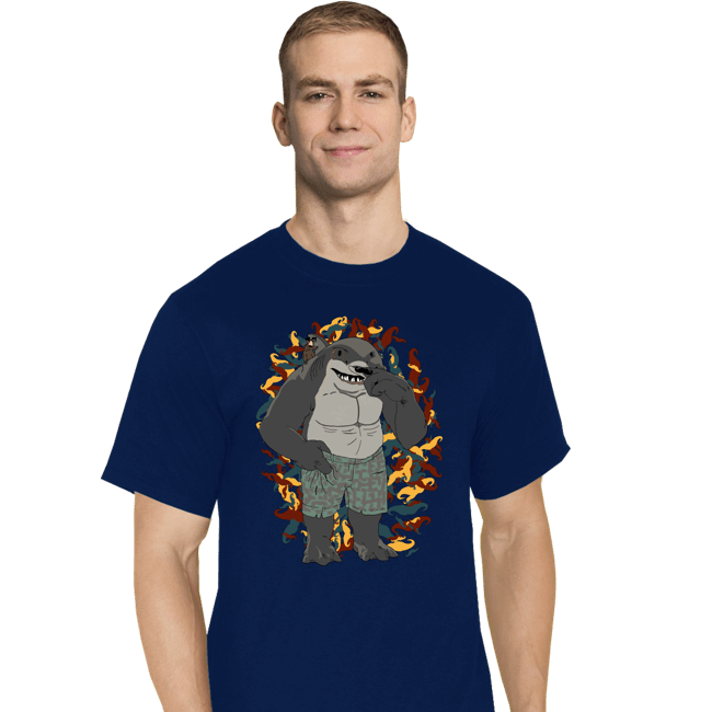 Shirts T-Shirts, Tall / Large / Navy Nanaue Incognito