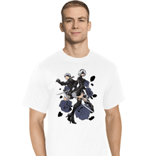 Load image into Gallery viewer, Daily_Deal_Shirts T-Shirts, Tall / Large / White Android Hunter
