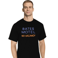 Load image into Gallery viewer, Shirts T-Shirts, Tall / Large / Black Bates Motel
