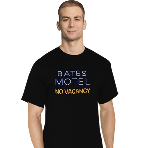 Shirts T-Shirts, Tall / Large / Black Bates Motel