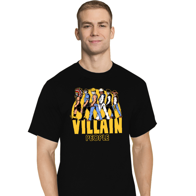 Daily_Deal_Shirts T-Shirts, Tall / Large / Black The Villain People