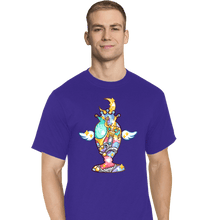 Load image into Gallery viewer, Shirts T-Shirts, Tall / Large / Royal Blue Magical Silhouettes - Holy Grail
