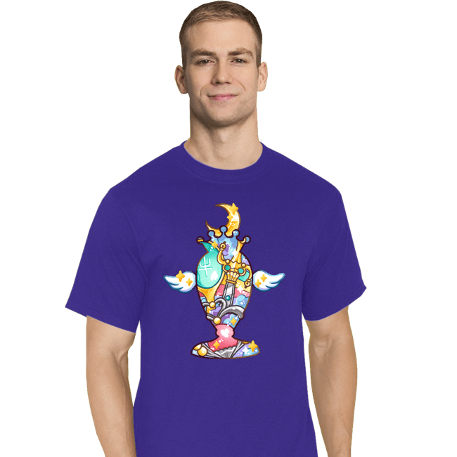 Shirts T-Shirts, Tall / Large / Royal Blue Magical Silhouettes - Holy Grail