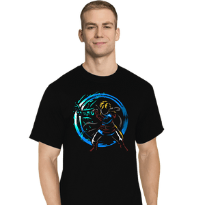 Daily_Deal_Shirts T-Shirts, Tall / Large / Black Kingom Hero