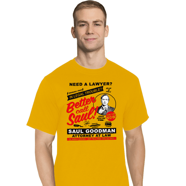 Secret_Shirts T-Shirts, Tall / Large / White Legal Trouble