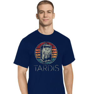 Shirts T-Shirts, Tall / Large / Navy Vintage Tardis