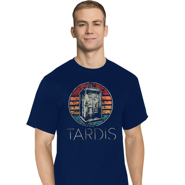 Shirts T-Shirts, Tall / Large / Navy Vintage Tardis