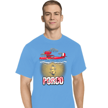Load image into Gallery viewer, Daily_Deal_Shirts T-Shirts, Tall / Large / Royal Blue Porco
