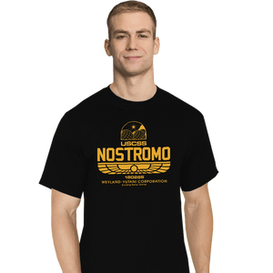 Secret_Shirts T-Shirts, Tall / Large / Black Nostromo