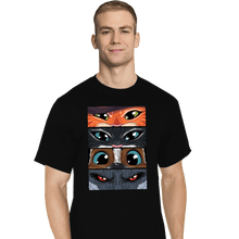 Load image into Gallery viewer, Daily_Deal_Shirts T-Shirts, Tall / Large / Black Puss In Boots Eyes
