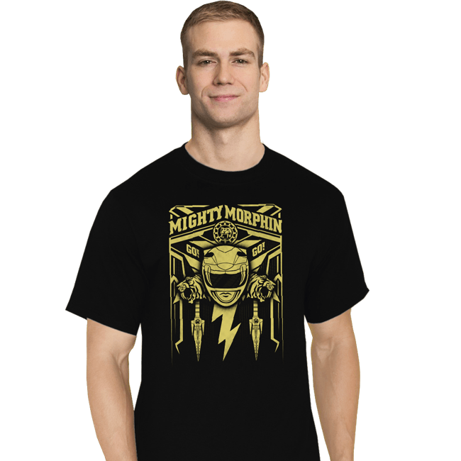 Shirts T-Shirts, Tall / Large / Black Yellow Ranger