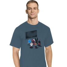 Load image into Gallery viewer, Shirts T-Shirts, Tall / Large / Indigo Blue School Of Villains

