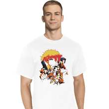 Load image into Gallery viewer, Daily_Deal_Shirts T-Shirts, Tall / Large / White Retro Space Cowboy
