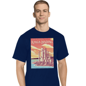 Shirts T-Shirts, Tall / Large / Navy Visit King's Landing
