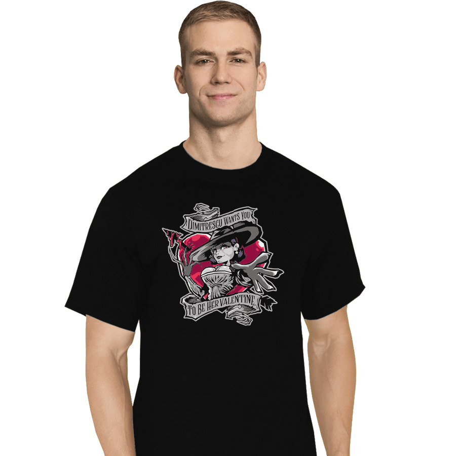 Shirts T-Shirts, Tall / Large / Black Dimitrescu Wants You