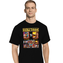 Load image into Gallery viewer, Shirts T-Shirts, Tall / Large / Black Double Damme
