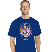 Load image into Gallery viewer, Shirts T-Shirts, Tall / Large / Royal Blue The Empress Peach
