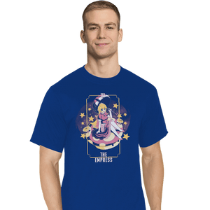 Shirts T-Shirts, Tall / Large / Royal Blue The Empress Peach