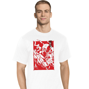Daily_Deal_Shirts T-Shirts, Tall / Large / White Ninja Rival