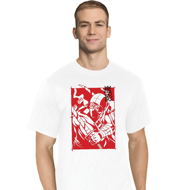 Daily_Deal_Shirts T-Shirts, Tall / Large / White Ninja Rival
