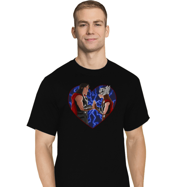 Daily_Deal_Shirts T-Shirts, Tall / Large / Black Thorzan And Jane
