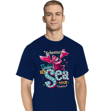 Load image into Gallery viewer, Daily_Deal_Shirts T-Shirts, Tall / Large / Navy Under The Sea Tour
