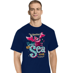 Daily_Deal_Shirts T-Shirts, Tall / Large / Navy Under The Sea Tour