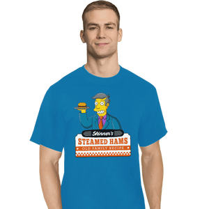 Secret_Shirts T-Shirts, Tall / Large / Royal blue Steamed Hams Secret Sale