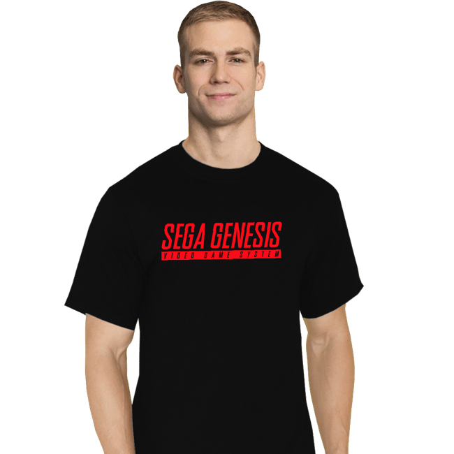 Secret_Shirts T-Shirts, Tall / Large / Black Super Genesis